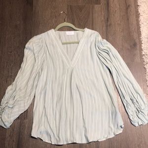 Ballon sleeve blouse